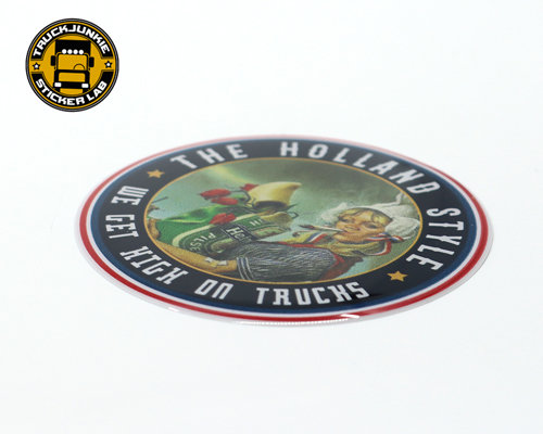  HOLLAND STYLE / HIGH ON TRUCKS - 3D DELUXE FULL PRINT AUFKLEBER