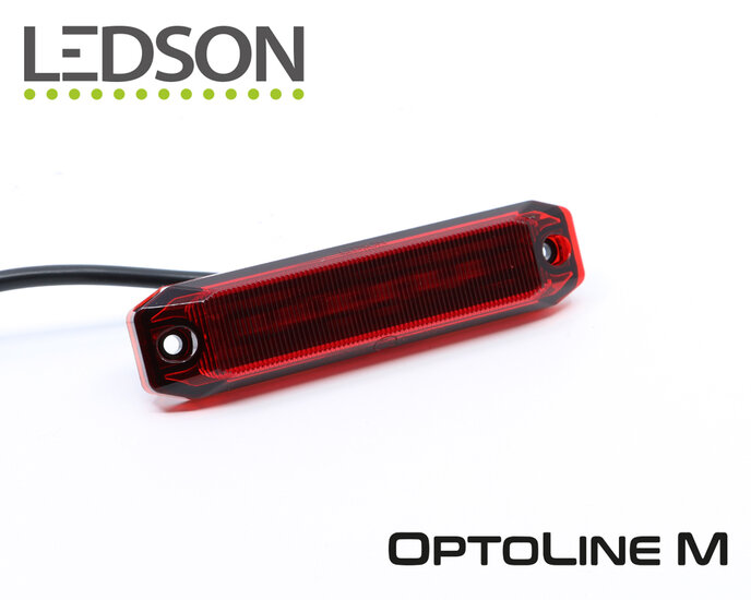 LEDSON - OPTOLINE M - POSITIONSLEUCHTE / SEITENMARKIERUNG - ROT