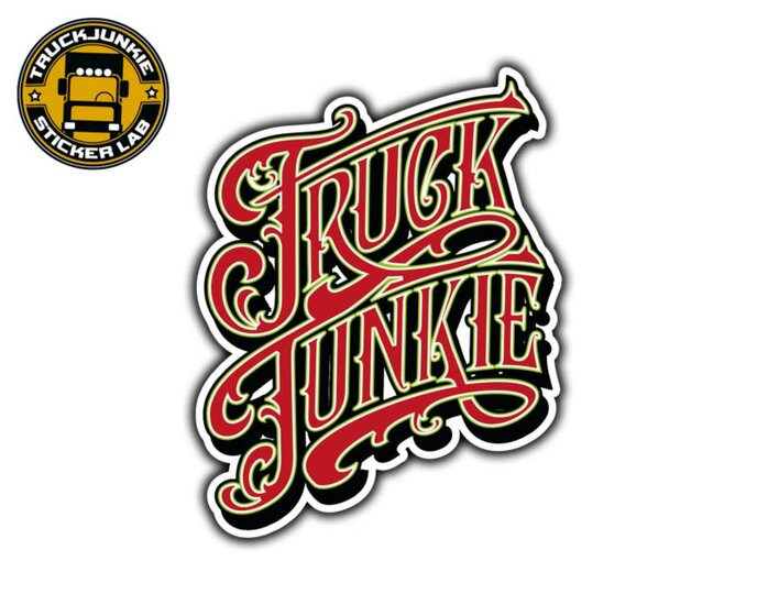 TRUCKJUNKIE CURL - FULL PRINT AUFKLEBER