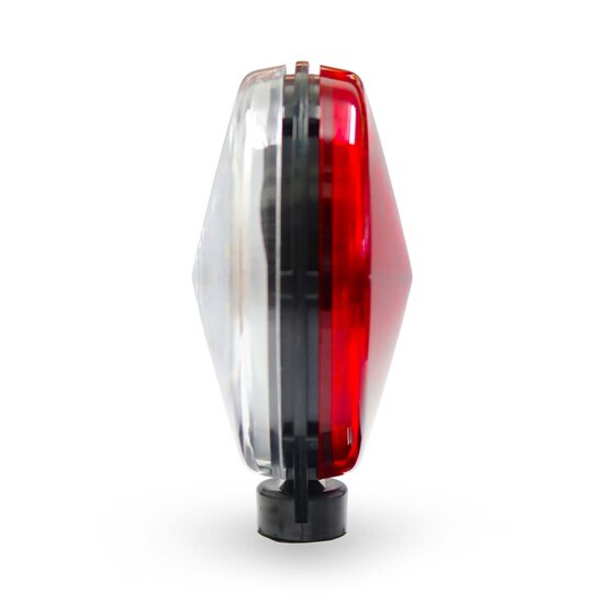 LEDSON - SPANISCHE LAMPE LED - WEISS/ROT