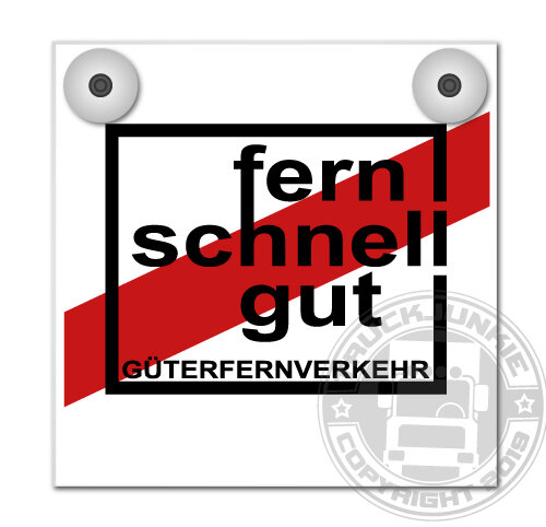 FERN SCHNELL GUT - LEUCHTKASTEN DELUXE - KOMPLETT