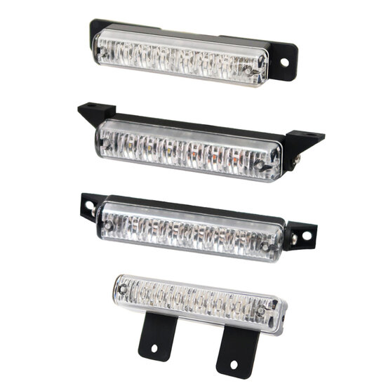 LEDSON FEU D&#039;AVERTISSEMENT POUR LE MONTAGE DE LA GRILLE LED BLEU (ECE R65/R10/sae)