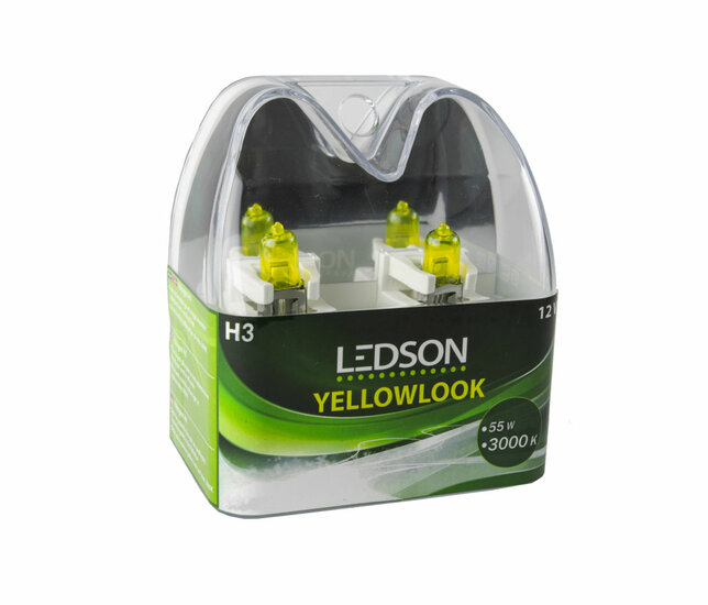 LEDSON - YELLOW LOOK 12V - 2 STK - H3