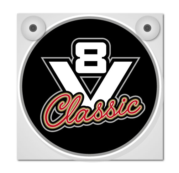 V8 CLASSIC - LEUCHTKASTEN DELUXE - LOSE FRONTPLATTE