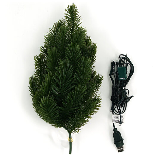 ALLRIDE MINI-WEIHNACHTSBAUM MIT LED UND CLOG