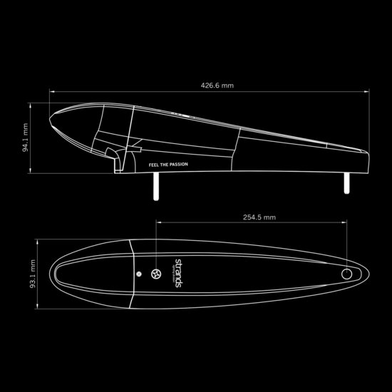 IZE LED TORPEDO LIGHTS DRAWING