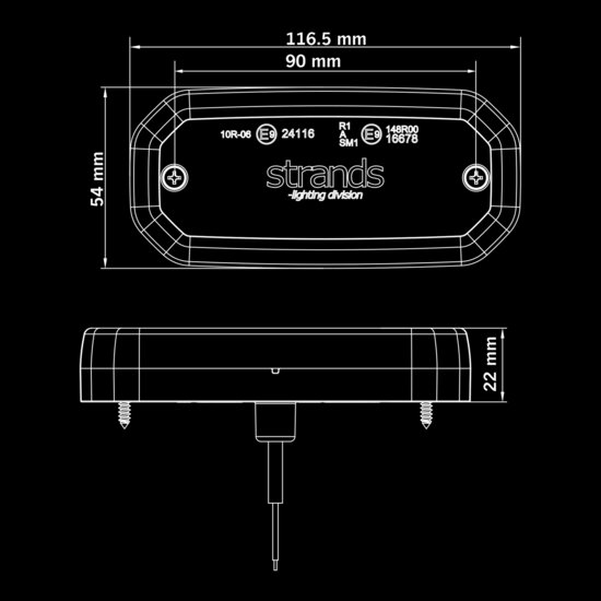 STRANDS FOR9T SCALE LUCE DI POSIZIONE