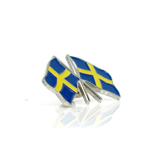 PIN - SCHWEDEN 2x - SILBER