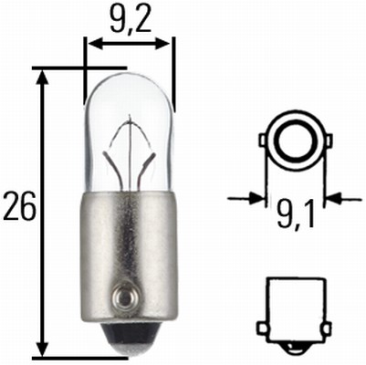 Truckjunkie light bulb Hella