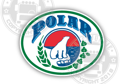 POLAR - POLARBEAR - FULL PRINT STICKER