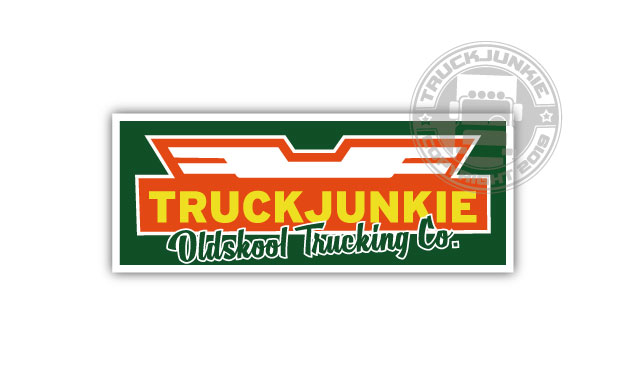 TRUCKJUNKIE BILSPED - FULL PRINT AUFKLEBER