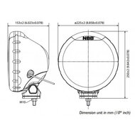 NBB 255 - LEDSON Xtreme FOCUS D2Y - SCHEINWERFER