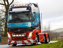 Volvo FH 4 frontplatte weiss