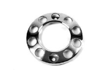 open sierring - opstapring rvs 22.5&quot; , stainless steel Front Wheel Trim (Donut Type) , Radbolzen Abdeckung vorder rad LK