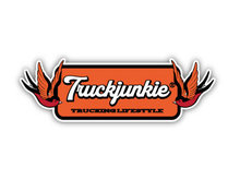 TRUCKJUNKIE SWALLOWS OLDSKOOL ORANJE STICKERS