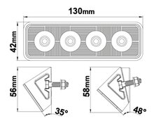 LEDSON ARBEITSLICHT SLANT LED 24W