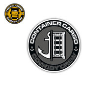 CONTAINER CARGO COWBOY CREW STICKER AUFKLEBER