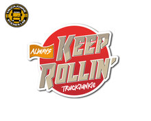 ALWAYS KEEP ROLLIN&#039; TJ - FULL PRINT AUFKLEBER