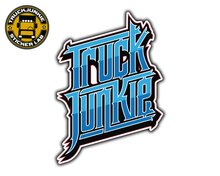 TRUCKJUNKIE BLUE - FULL PRINT AUFKLEBER