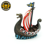 WIKINGERSCHIFF - SCHWEDEN - 12CM