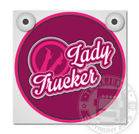 LADY TRUCKER - LEUCHTKASTEN DELUXE - LOSE FRONTPLATTE