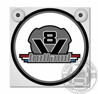 V8 HOLLAND - LEUCHTKASTEN DELUXE - FRONTPLATTENSET