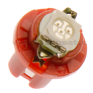 B8,5d Instrumental Leuchten LEDs  - High Power - ROT