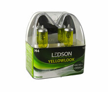 LEDSON - YELLOW LOOK 12V - 2 STK - H4