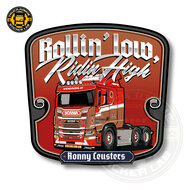 ROLLIN&#039; LOW RONNY CEUSTERS - FULL PRINT AUFKLEBER