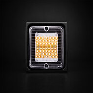 STROBE QUADRATISCHE LED &ndash; ORANGE &ndash; IZELED