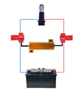 Leistungswiderstand 24V 21 Watt