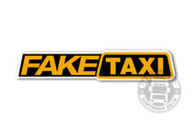 FAKE TAXI STICKER