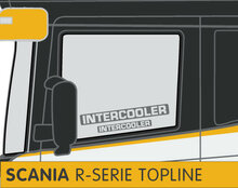 INTERCOOLER OUTLINE AUFKLEBER - SIDE WINDOW