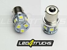 XENON WEISS -  9xSMD LED 10-30V - BA15s 