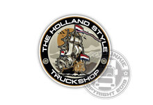 THE HOLLAND STYLE TRUCKSHOP - FULL PRINT AUFKLEBER