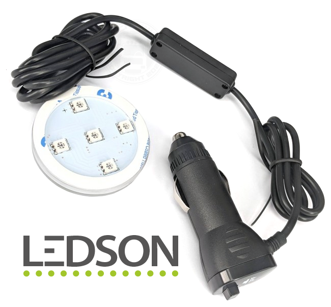 LED-Beleuchtung für Poppy Lufterfrischer 12-24V - erhältlich in 5