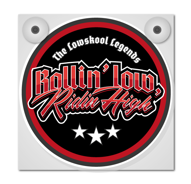 ROLLIN LOW RIDING HIGH - LEUCHTKASTEN DELUXE - LOSE FRONTPLATTE