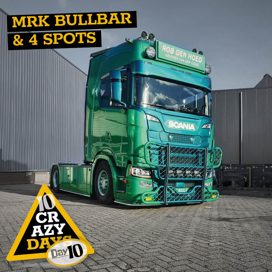 MRK BULLBAR MODEL X MIT 4X LEDSON EPIX9+ POWERBOOST