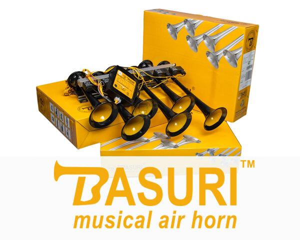 New BASURI® Air Horn 4.0 - Hupe 22 Melodien für Busse und für alle LKW  Modelle… : : Auto & Motorrad
